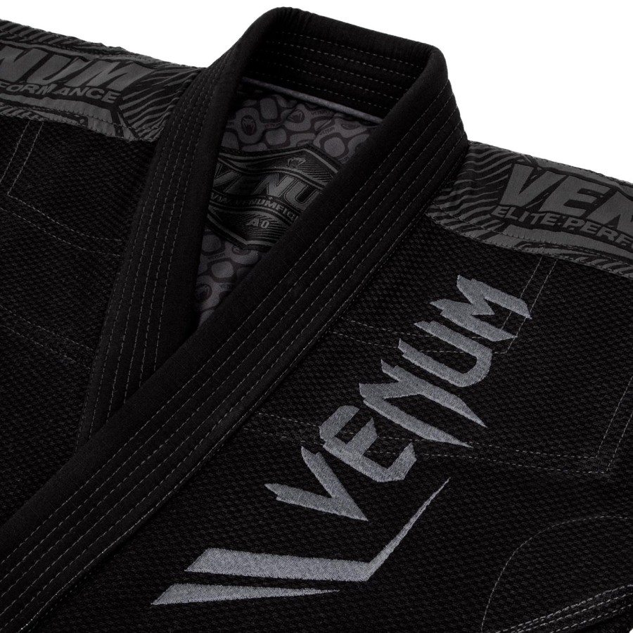 venum elite bjj gi - blackblack