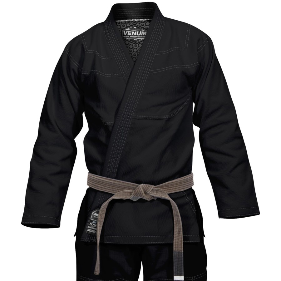 venum elite classic bjj gi - black