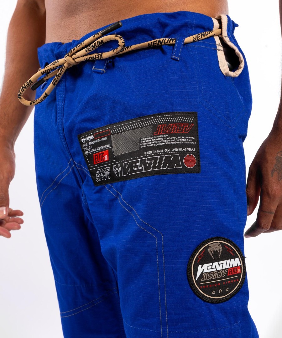 venum elite 3.0 bjj gi - blue
