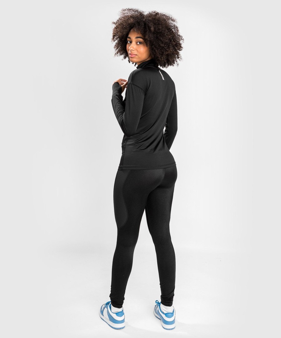 venum essential women base layer top - black