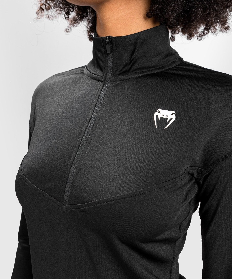 venum essential women base layer top - black
