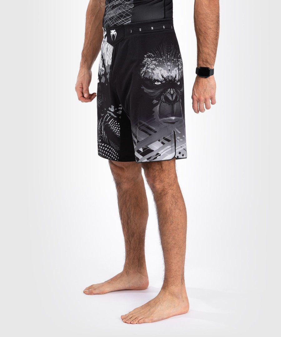 venum gorilla jungle fightshort - blackwhite