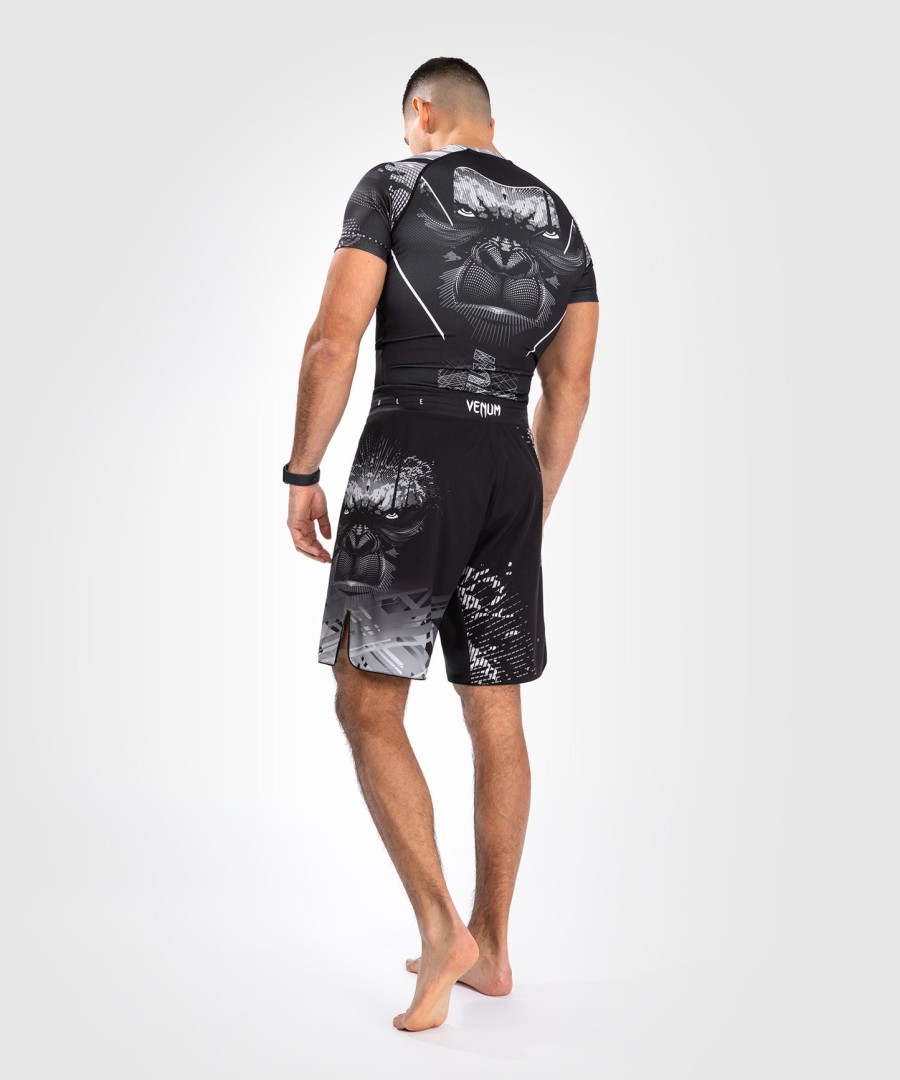 venum gorilla jungle fightshort - blackwhite