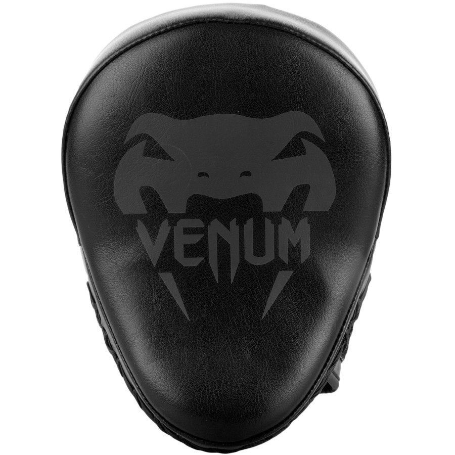 venum light focus mitts - blackblack pair