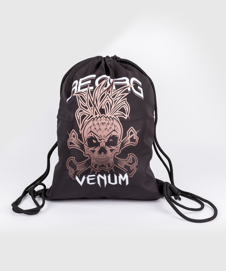 venum reorg drawstring bags - black