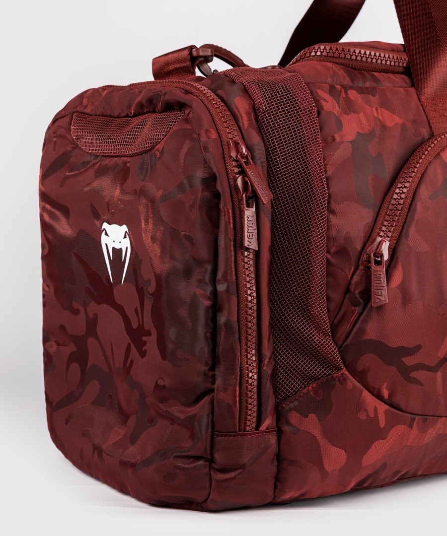 venum trainer lite sports bag - camoburgundy