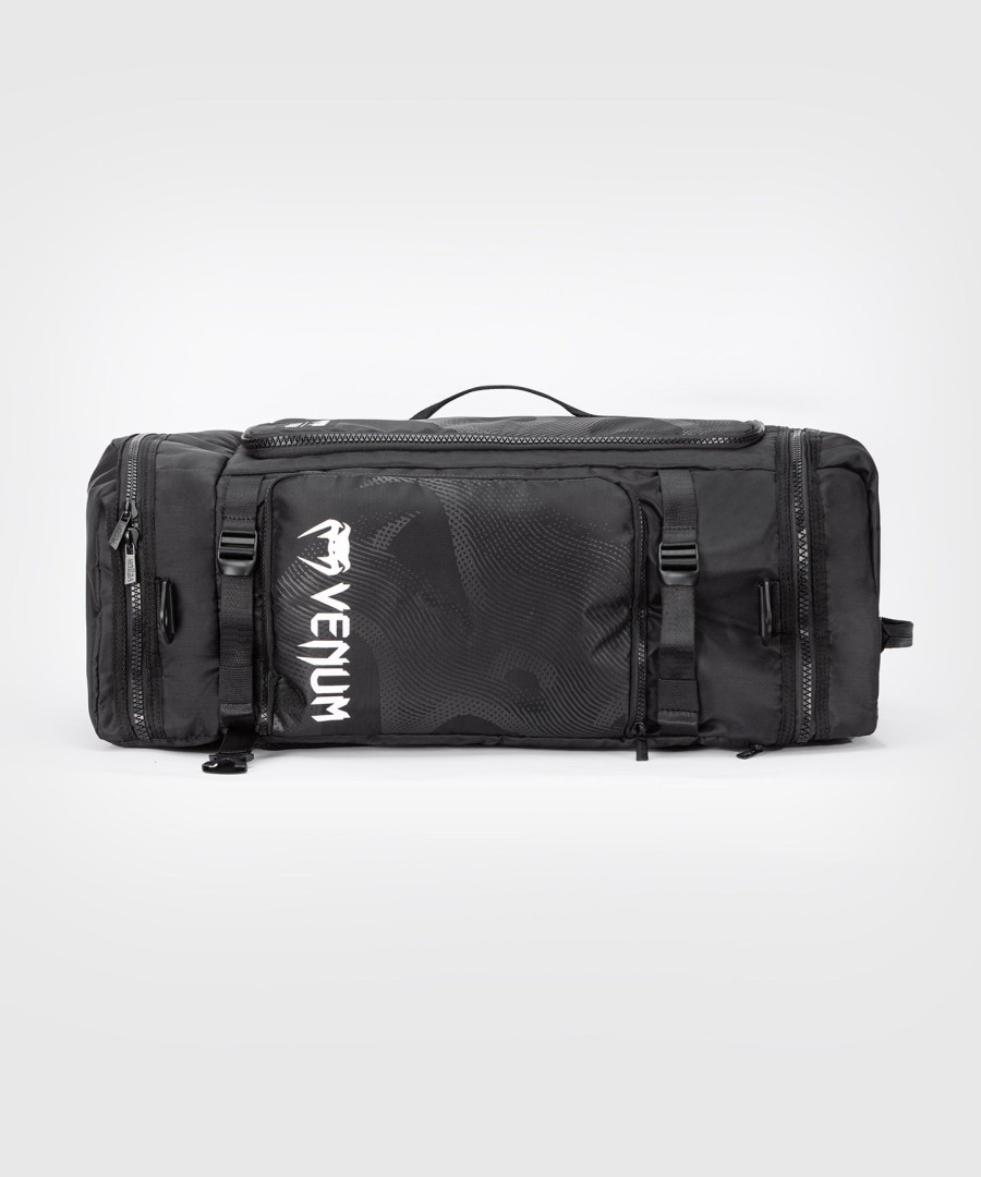 venum trainer hybrid sports bag - black