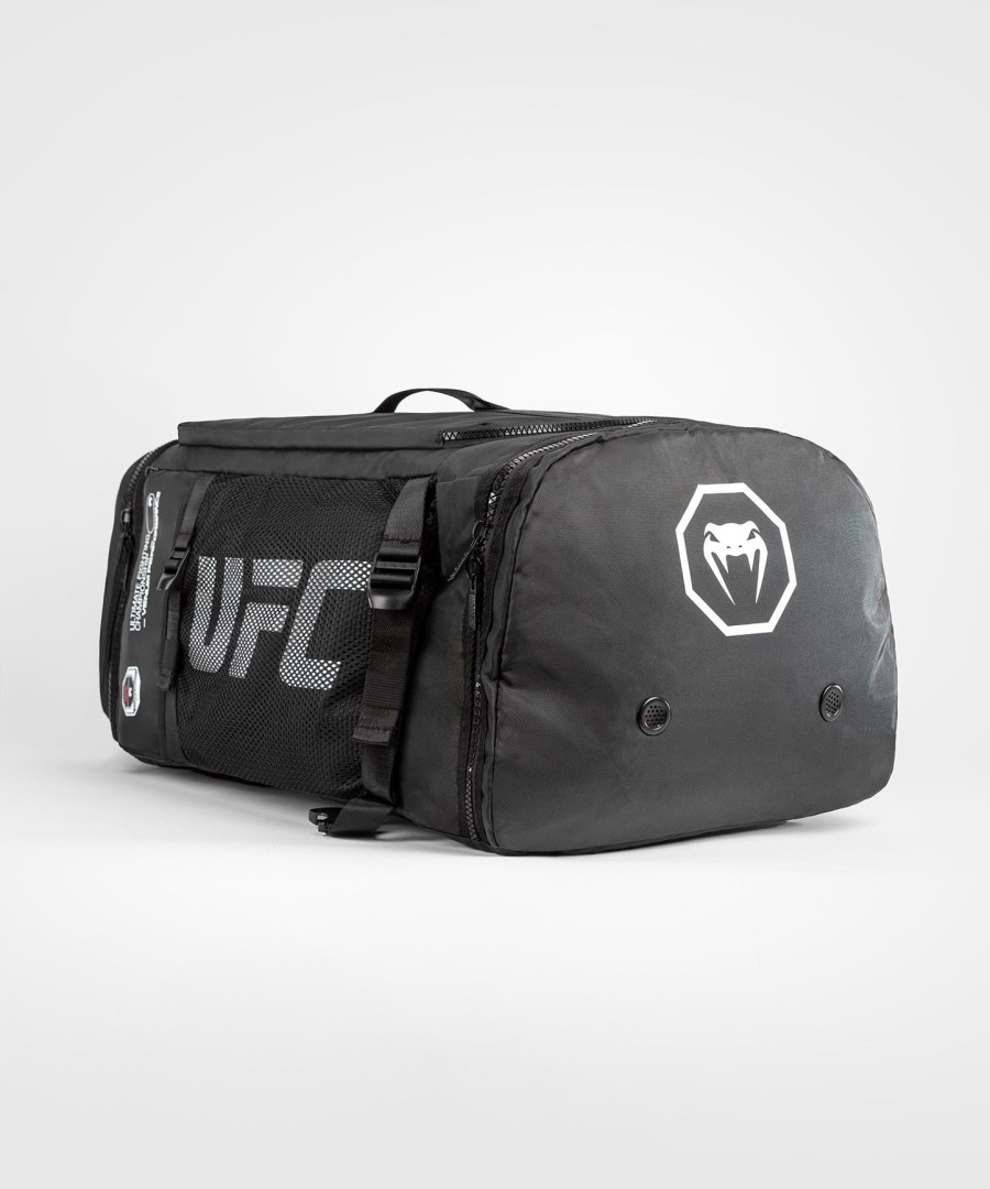 ufc adrenaline by venum fight week duffle bag - black
