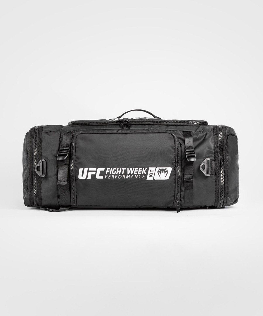 ufc adrenaline by venum fight week duffle bag - black