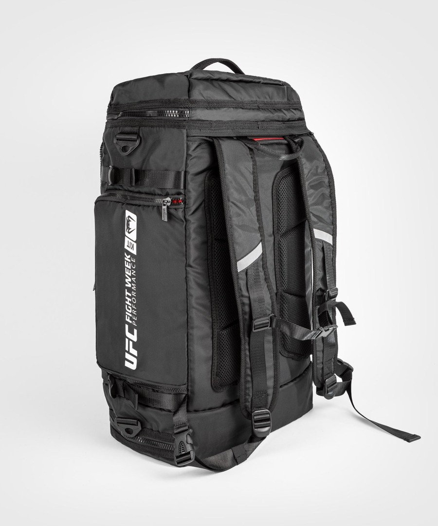 ufc adrenaline by venum fight week duffle bag - black