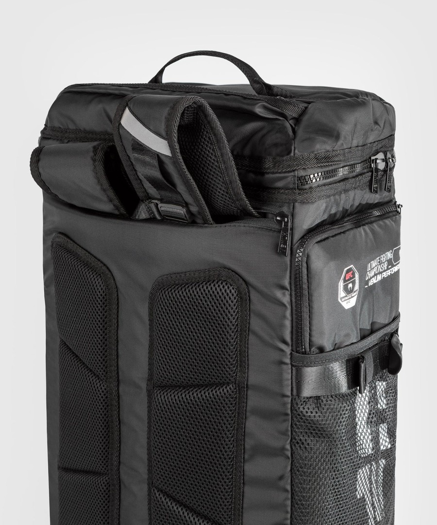 ufc adrenaline by venum fight week duffle bag - black