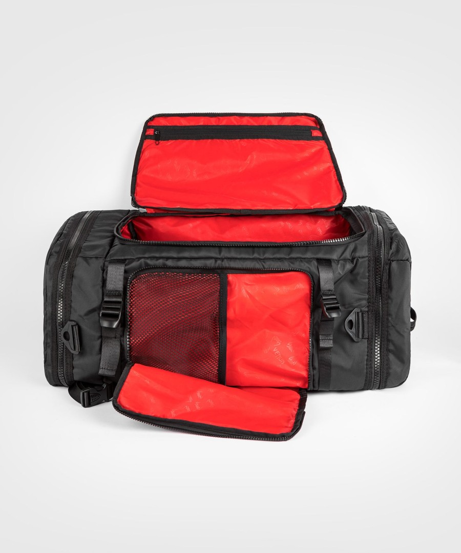 ufc adrenaline by venum fight week duffle bag - black