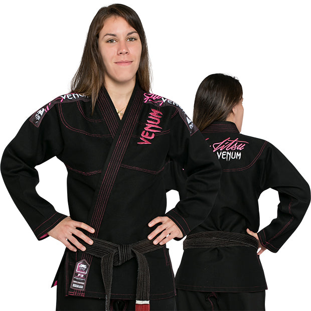 venum challenger 2.0 women bjj gi - black