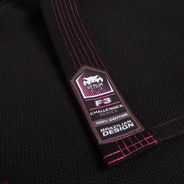venum challenger 2.0 women bjj gi - black
