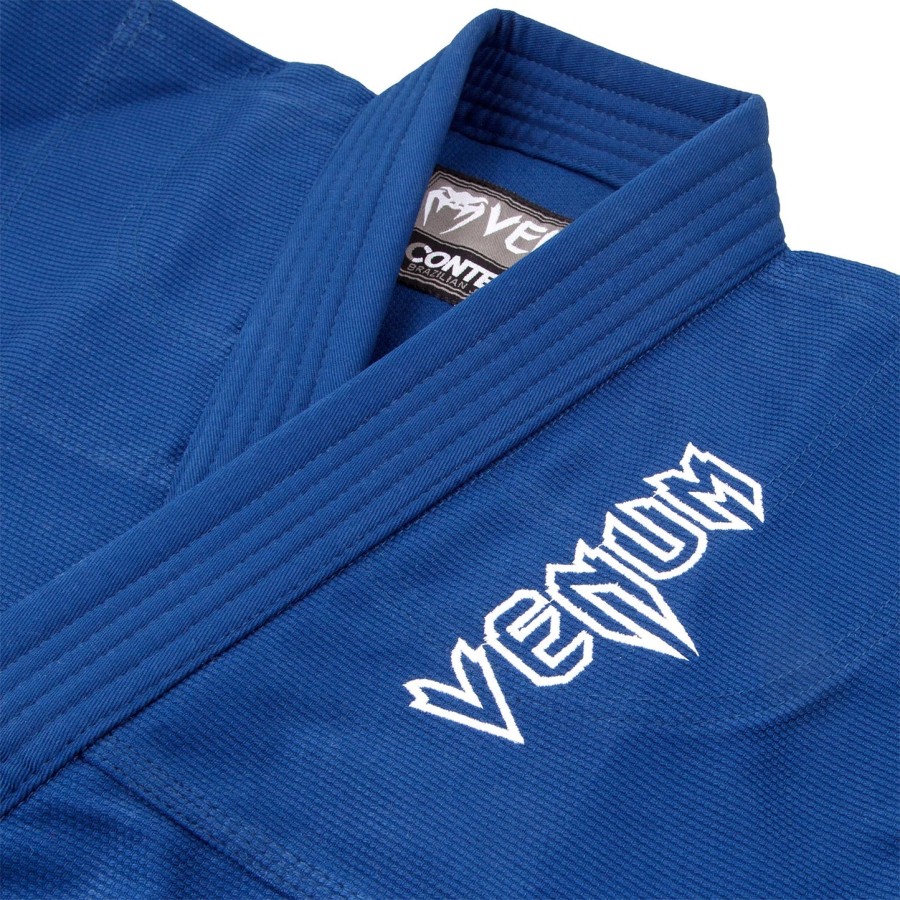 venum contender kids bjj gi free white belt included -blue