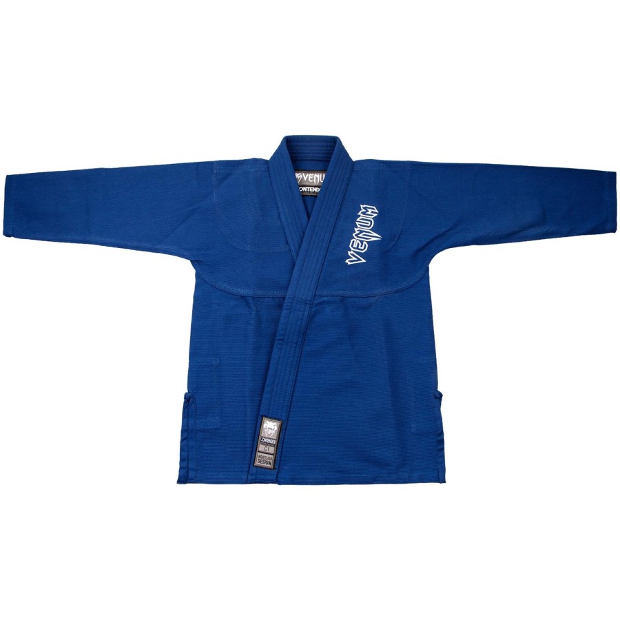 venum contender kids bjj gi free white belt included -blue