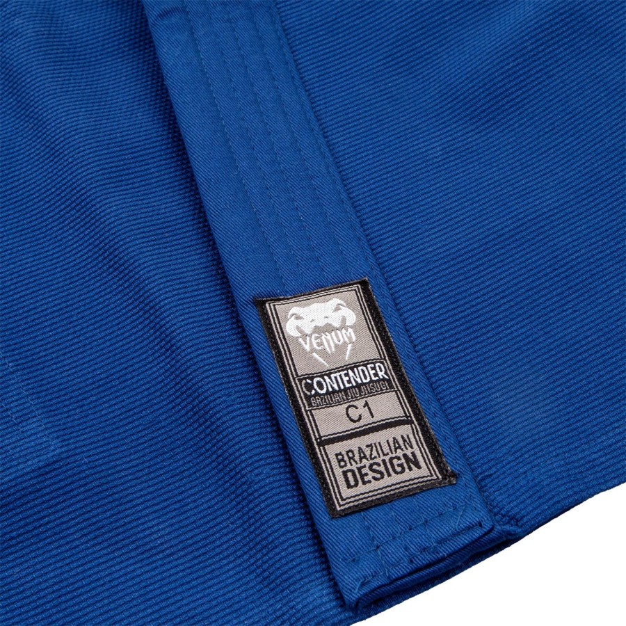 venum contender kids bjj gi free white belt included -blue