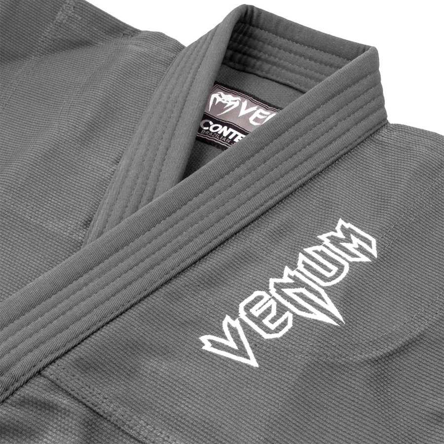 venum contender kids bjj gi free white belt included - grey