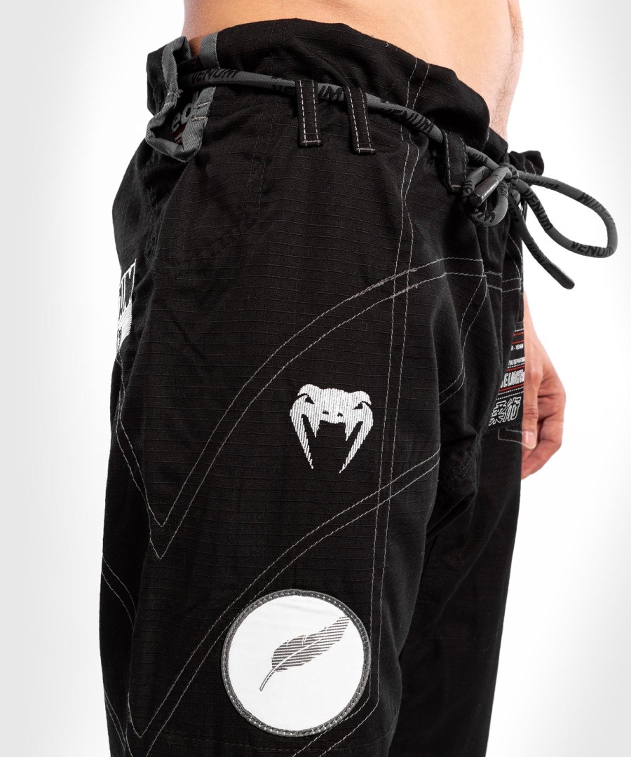 venum elite light 3.0 bjj gi - black