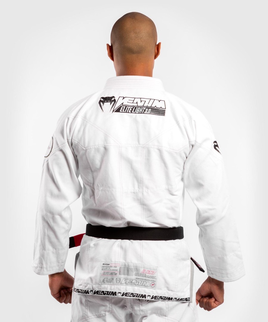 venum elite light 3.0 bjj gi - white