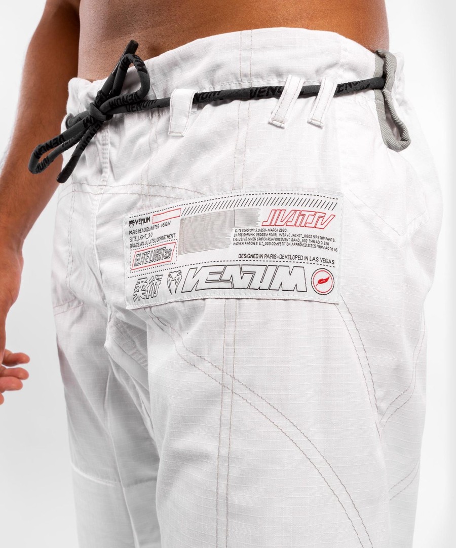 venum elite light 3.0 bjj gi - white