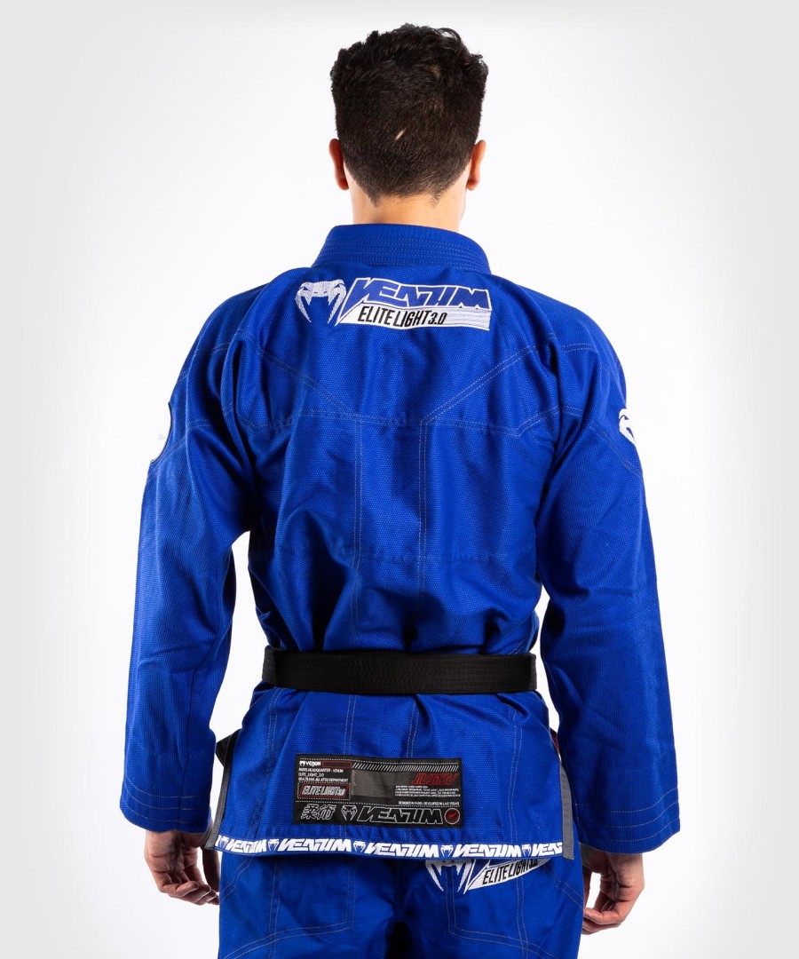 venum elite light 3.0 bjj gi - blue