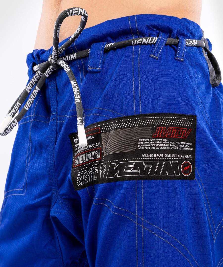 venum elite light 3.0 bjj gi - blue