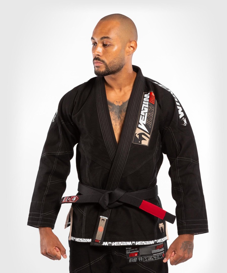 venum elite 3.0 bjj gi - black