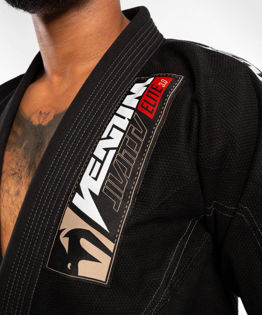 venum elite 3.0 bjj gi - black