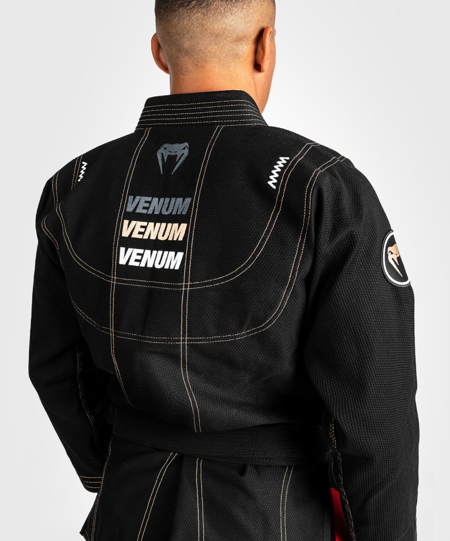 venum elite 4.0 brazilian jiu jitsu gi - black