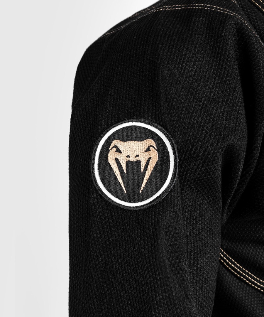 venum elite 4.0 brazilian jiu jitsu gi - black