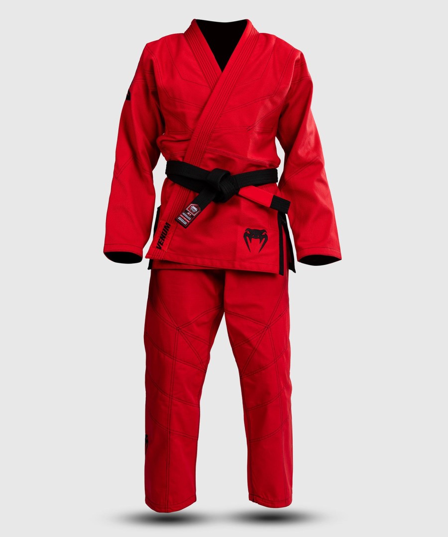 venum challenger xt bjj gi - fire red