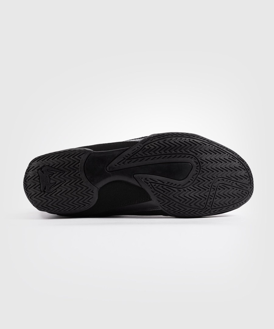 venum elite boxing shoes - black