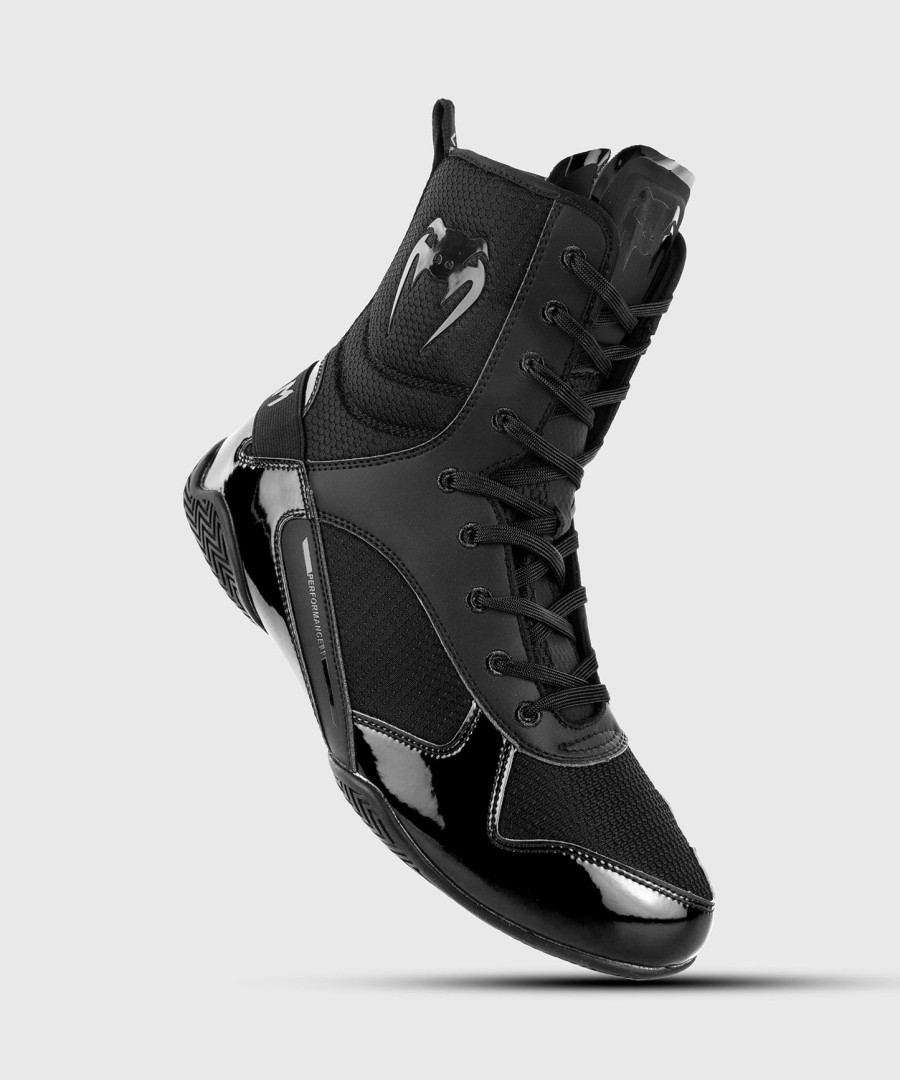 venum elite boxing shoes - blackblack