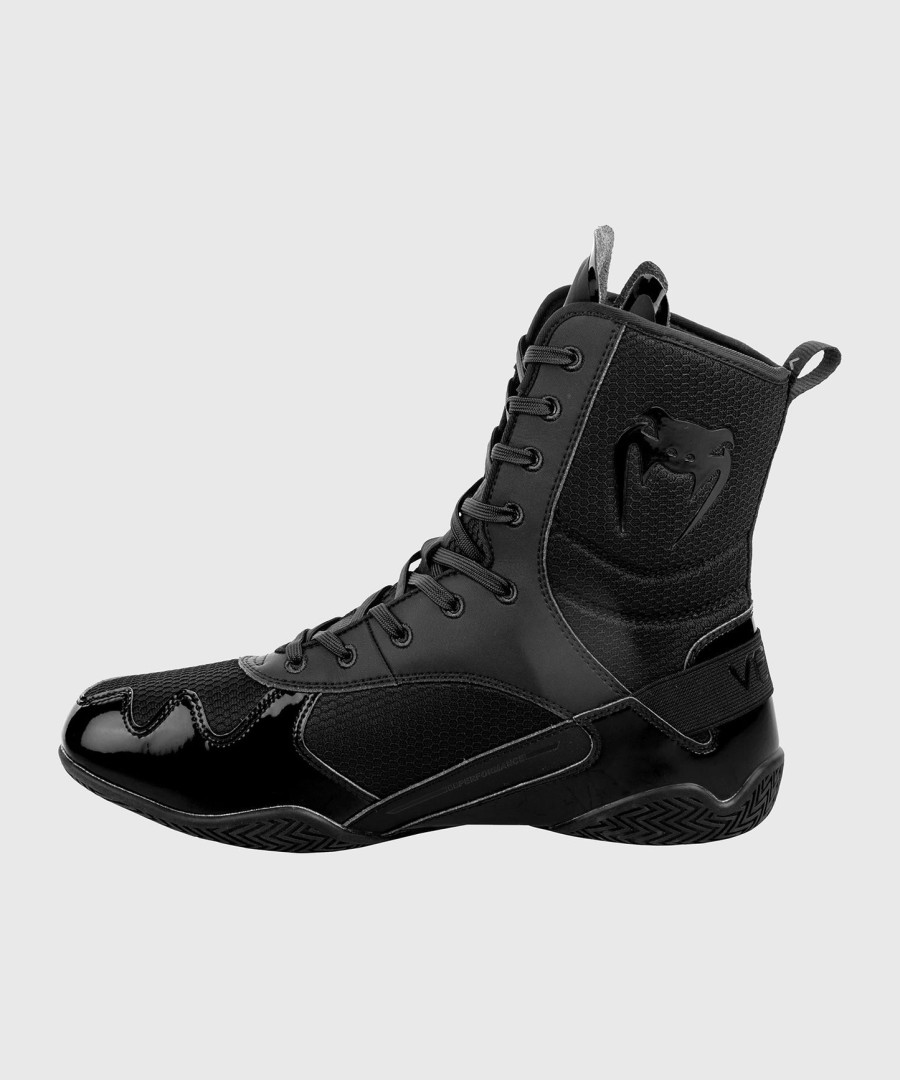 venum elite boxing shoes - blackblack