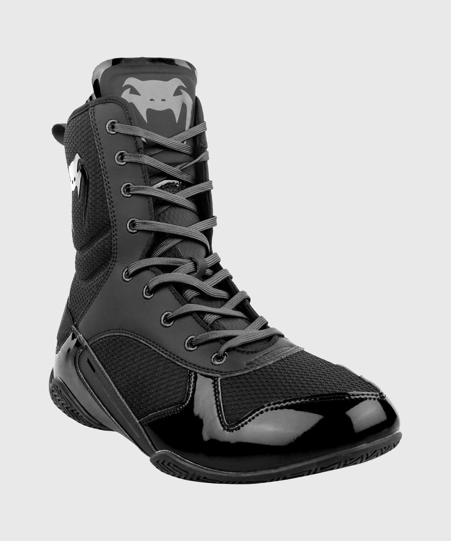 venum elite boxing shoes - blackblack
