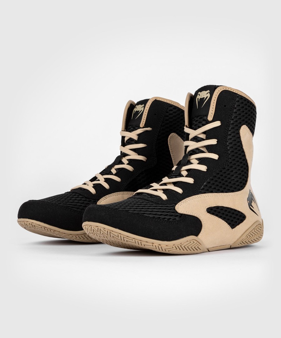 venum contender boxing shoes - blacksand
