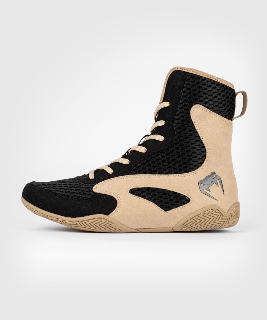 venum contender boxing shoes - blacksand