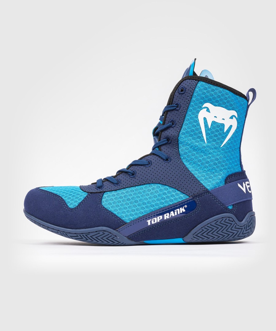 venum x top rank original boxing shoes - royal blue
