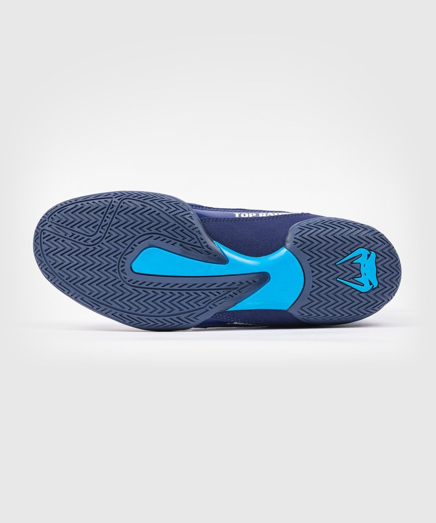venum x top rank original boxing shoes - royal blue