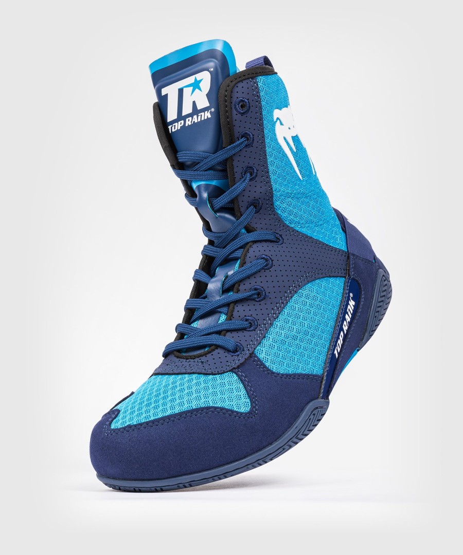 venum x top rank original boxing shoes - royal blue