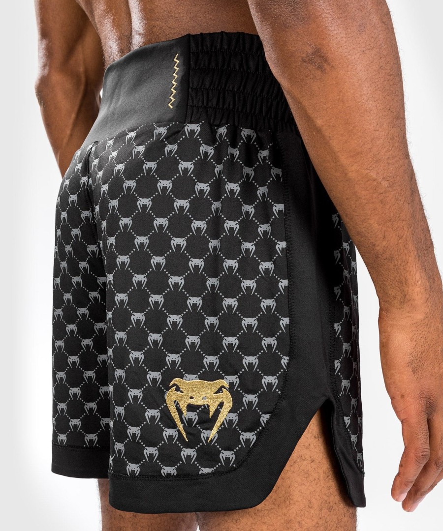venum monogram boxing short - black