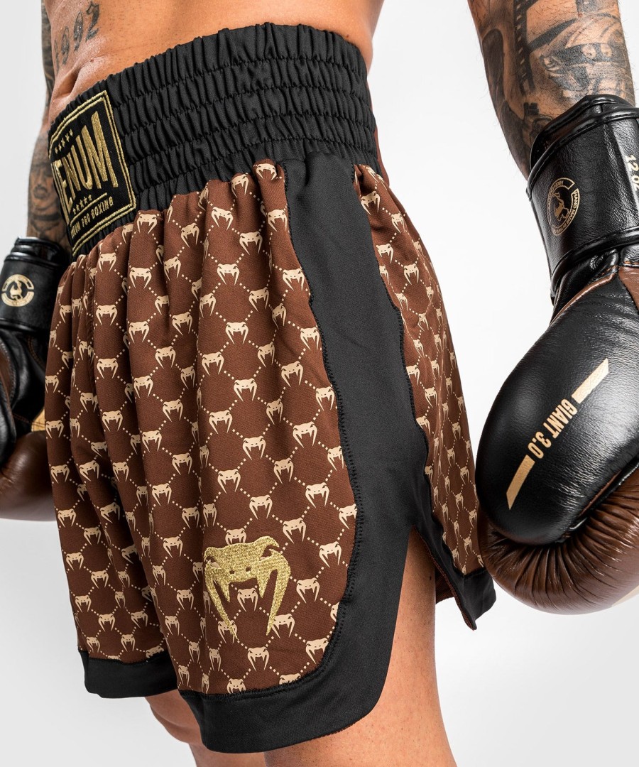 venum monogram boxing short - blackbrown
