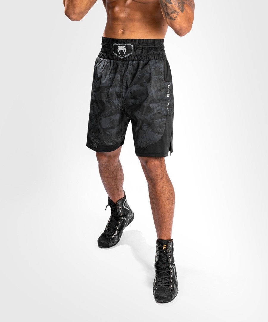 venum electron 3.0 boxing shorts - black
