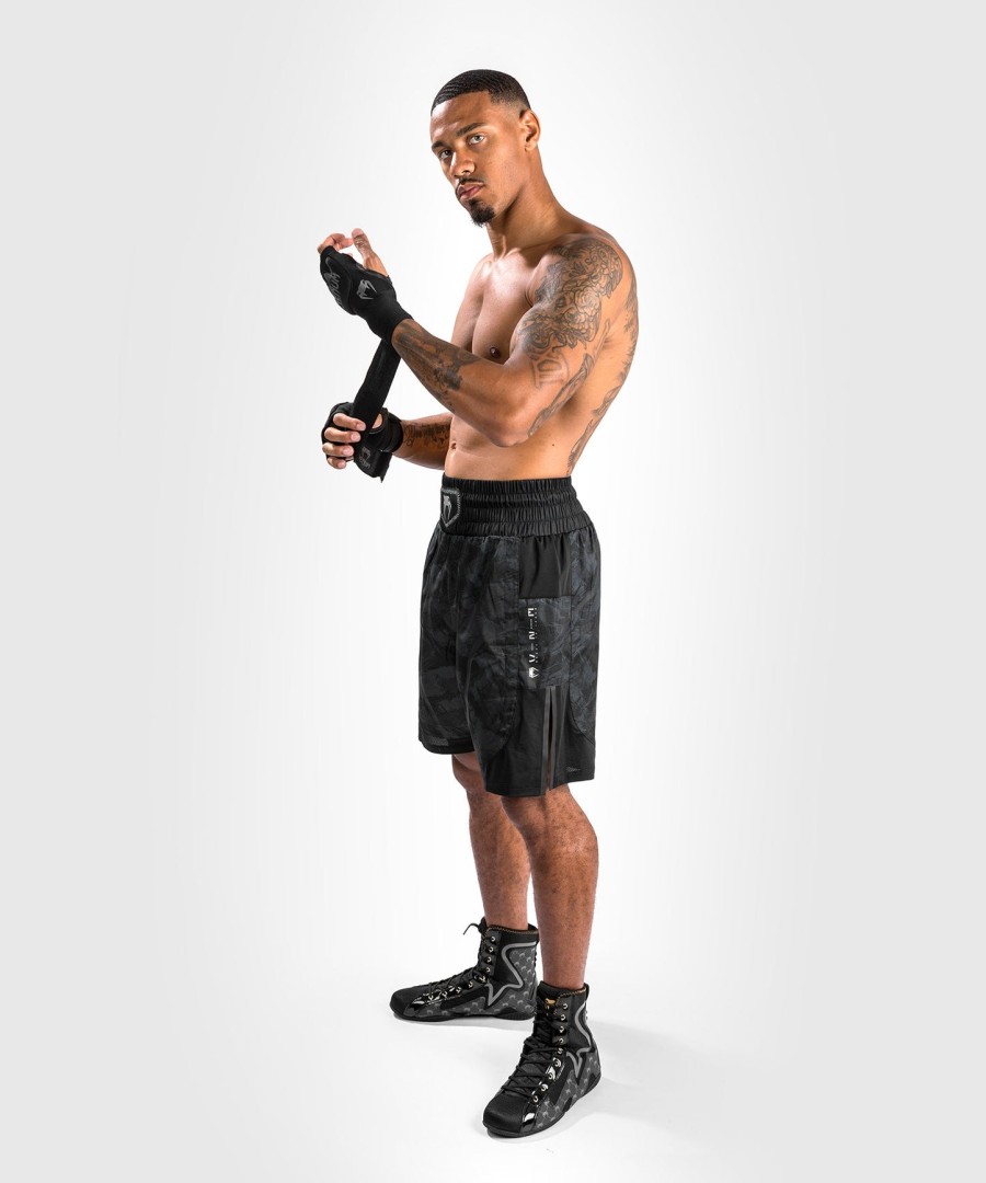venum electron 3.0 boxing shorts - black