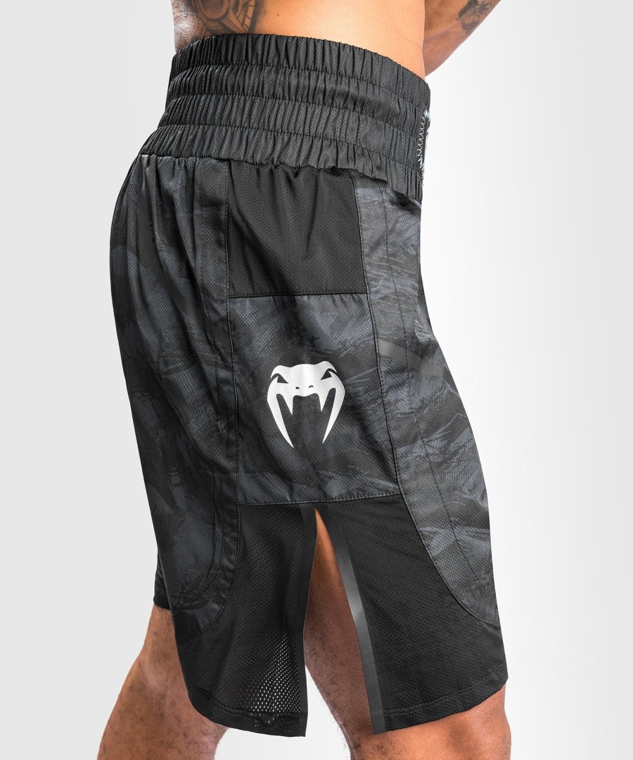 venum electron 3.0 boxing shorts - black