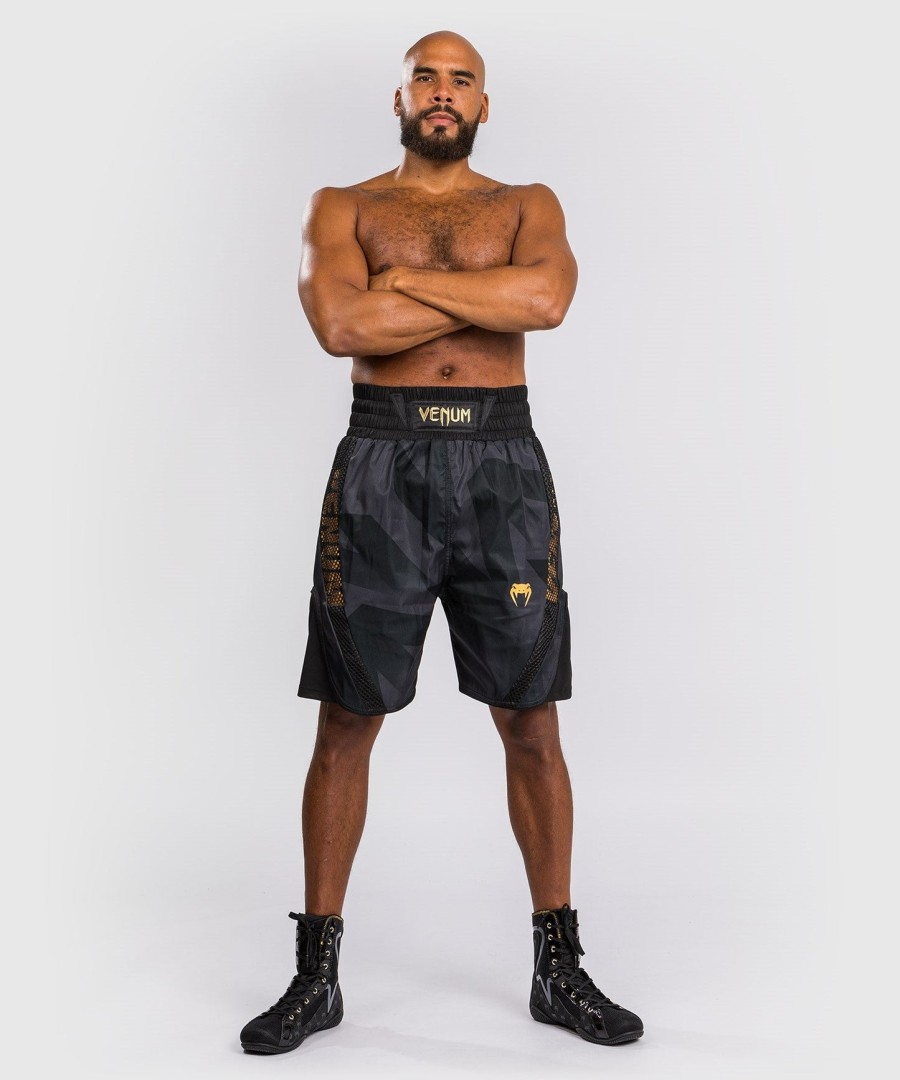 venum razor boxing shorts - blackgold