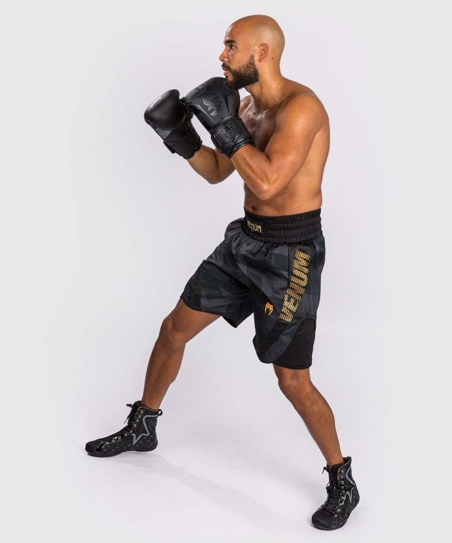 venum razor boxing shorts - blackgold