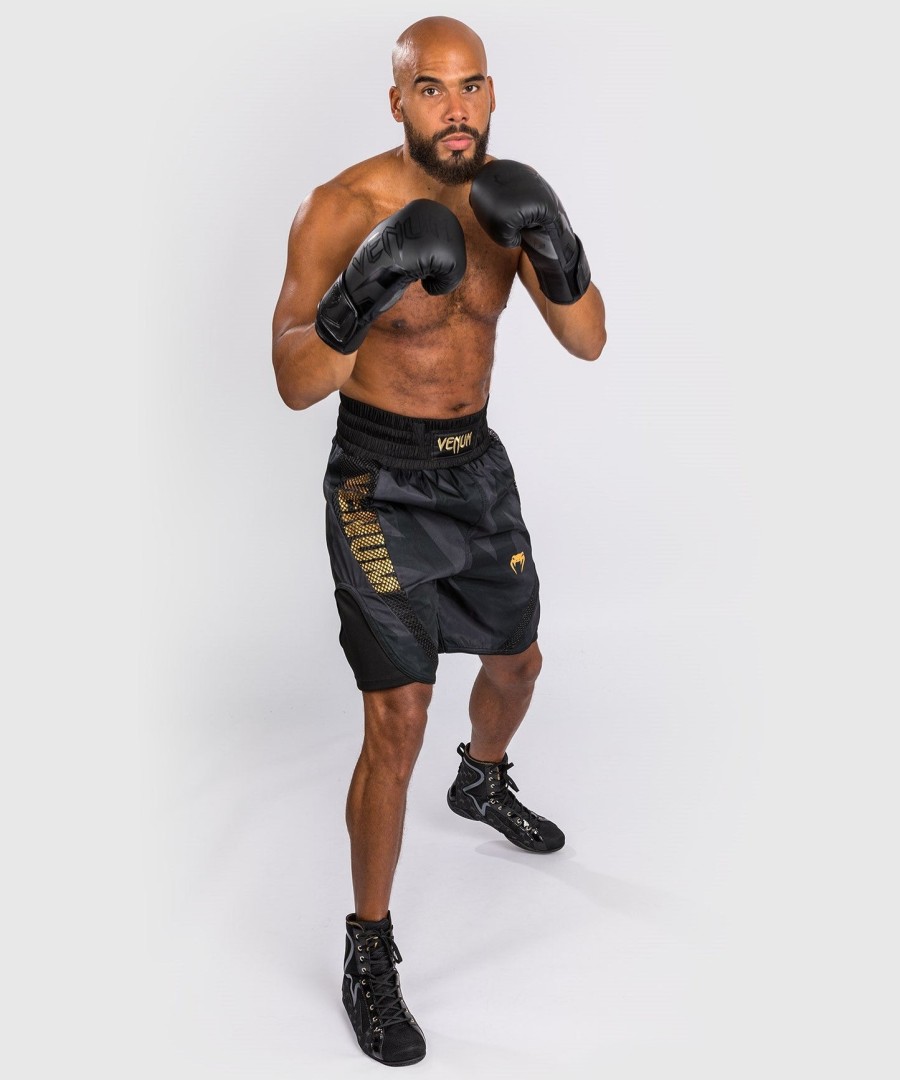 venum razor boxing shorts - blackgold