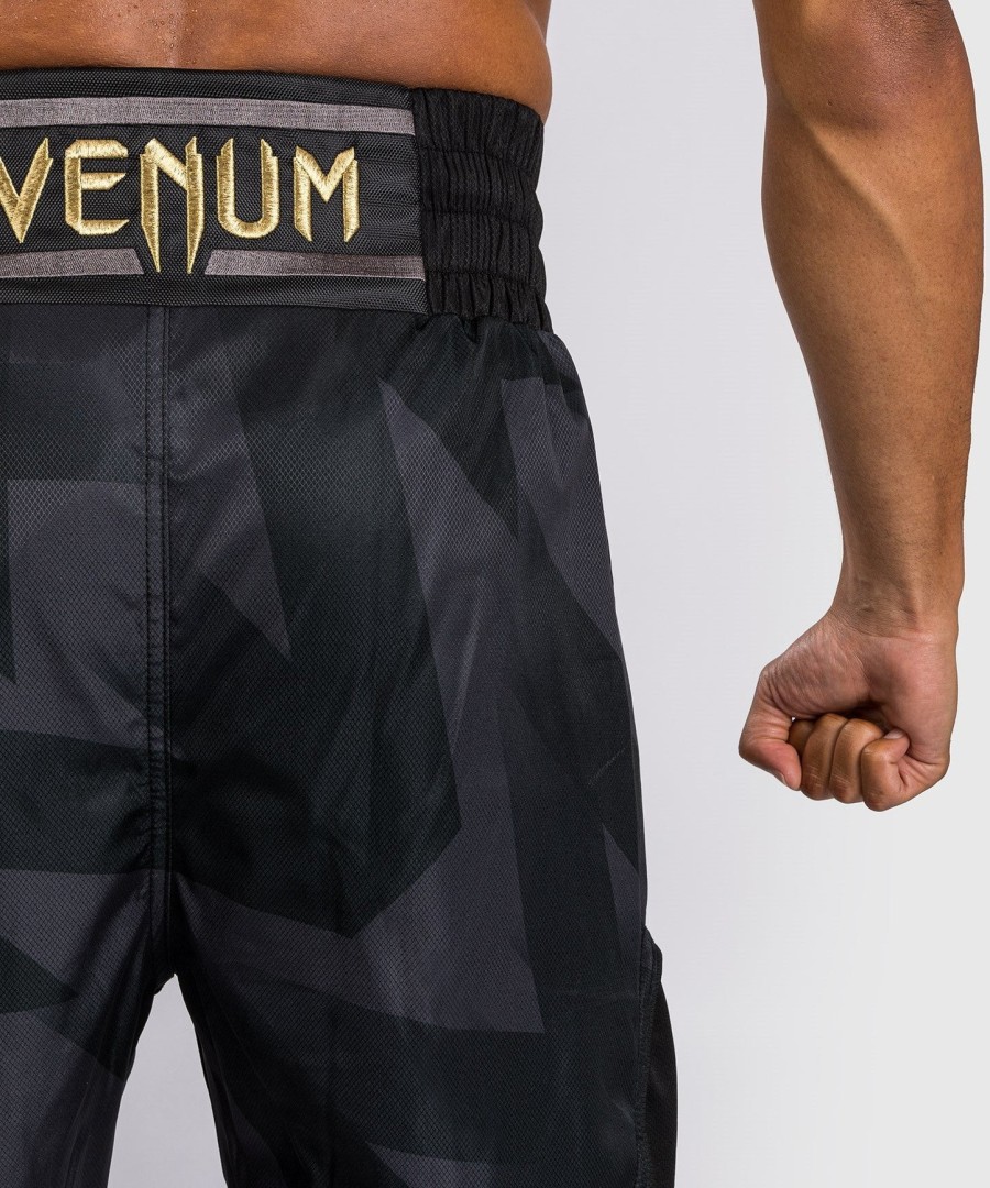 venum razor boxing shorts - blackgold